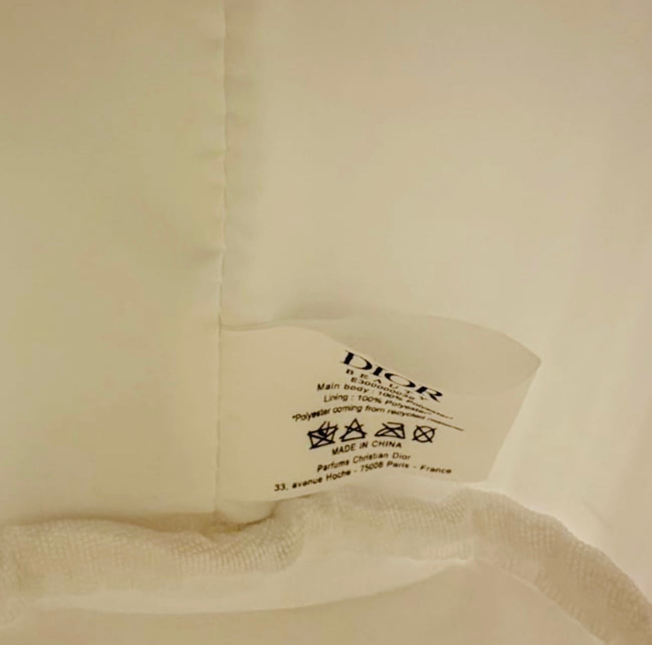 Dior Beauty Mini Tote Bag with Original Box