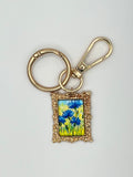Art-Inspired Portrait Key Chain/Bag Charm
