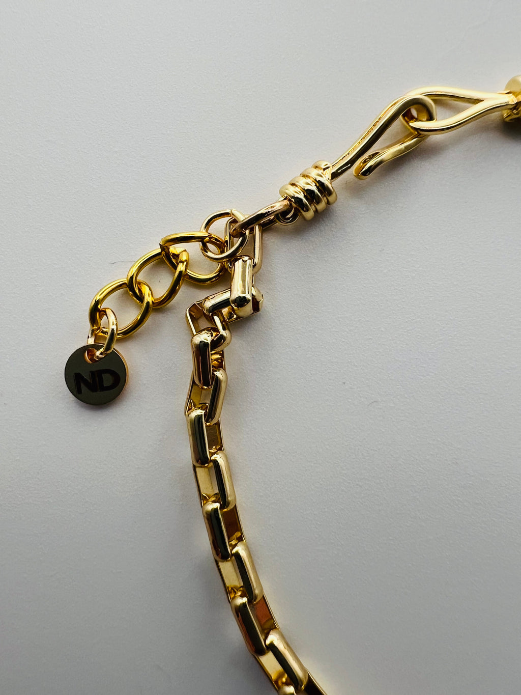 Gold Tone Bracelet with Opal Dragon Fly Charm