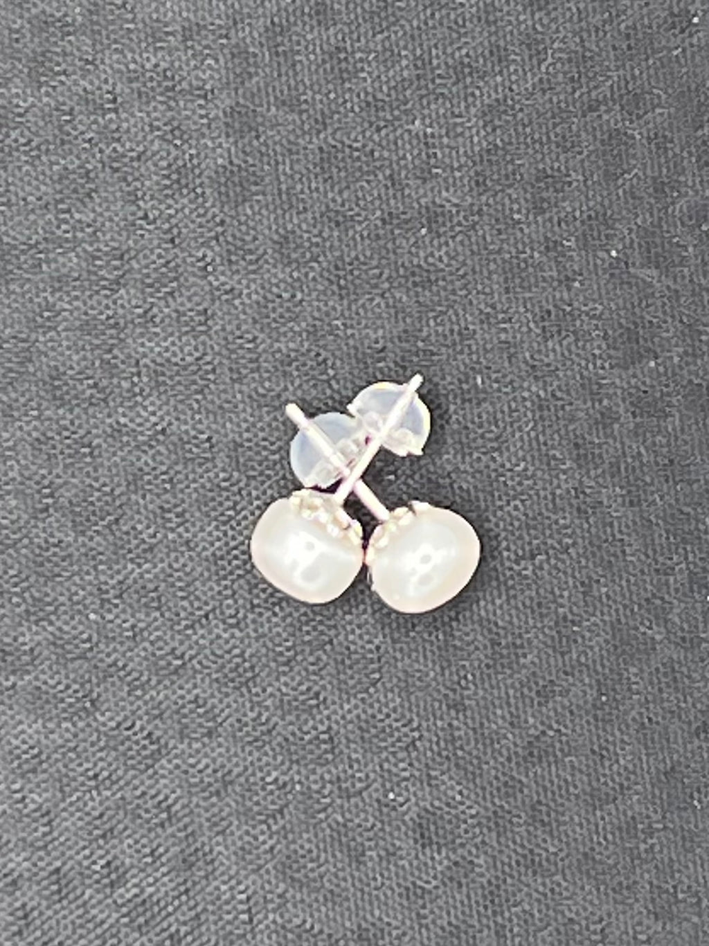 Freshwater Pearl Stud Earrings in Sterling Silver