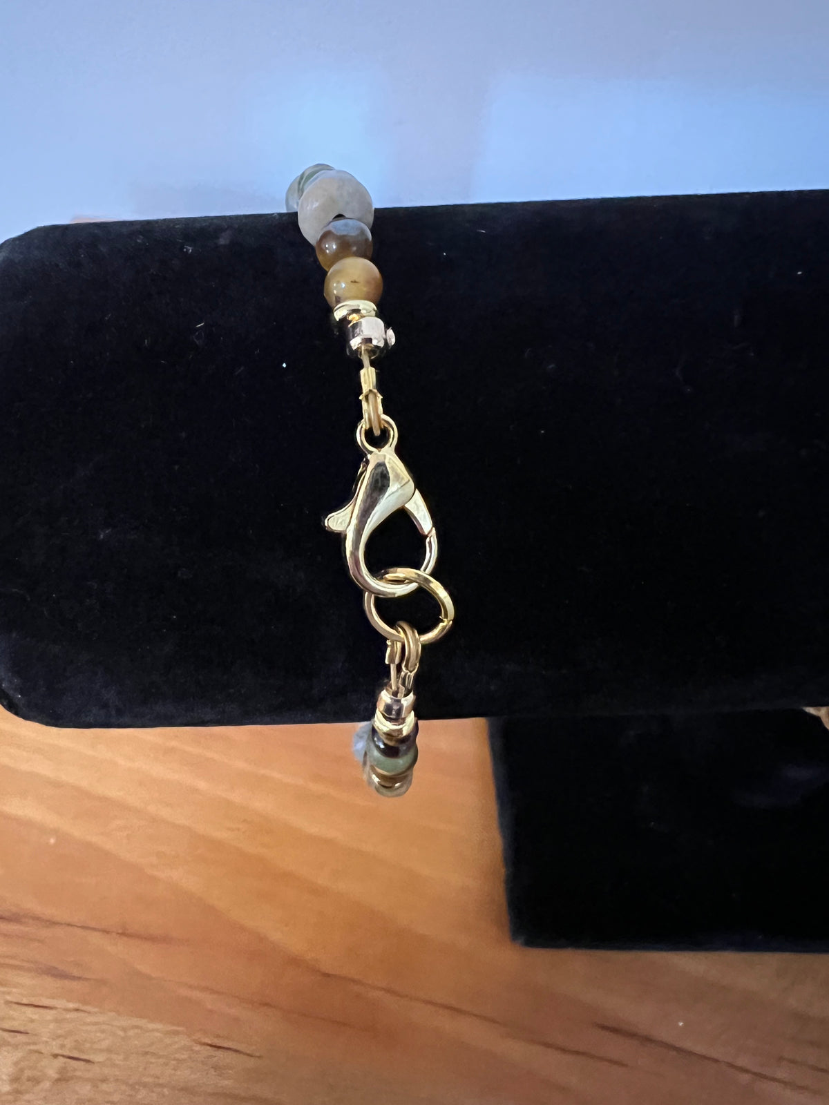 Genuine Gemstone Medallion Bracelet – Golden Harvest Collection