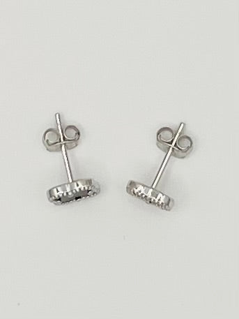 Sterling Silver Clover Earrings
