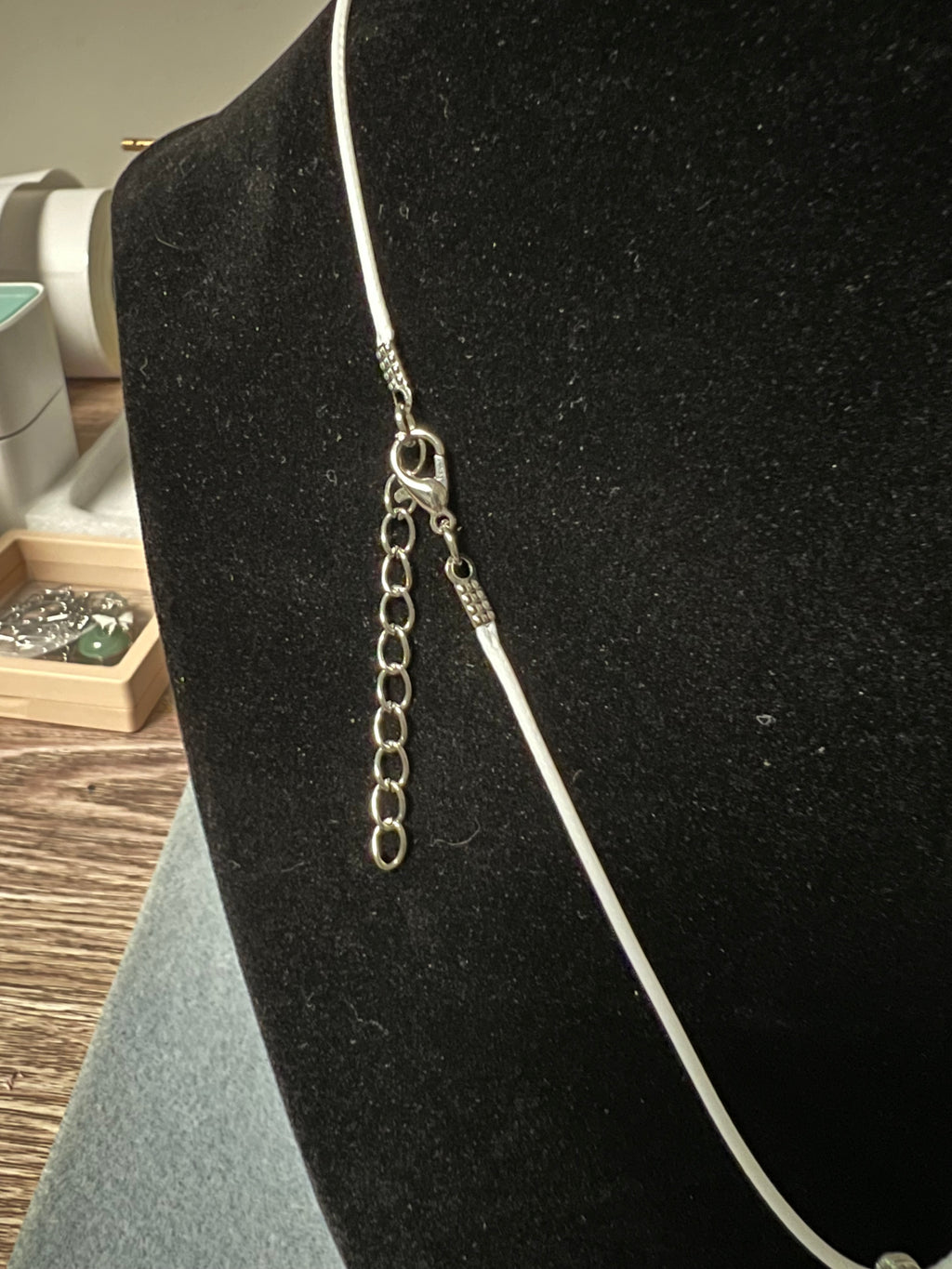 Sterling Silver Wire-Wrapped Labradorite Pendant Necklace