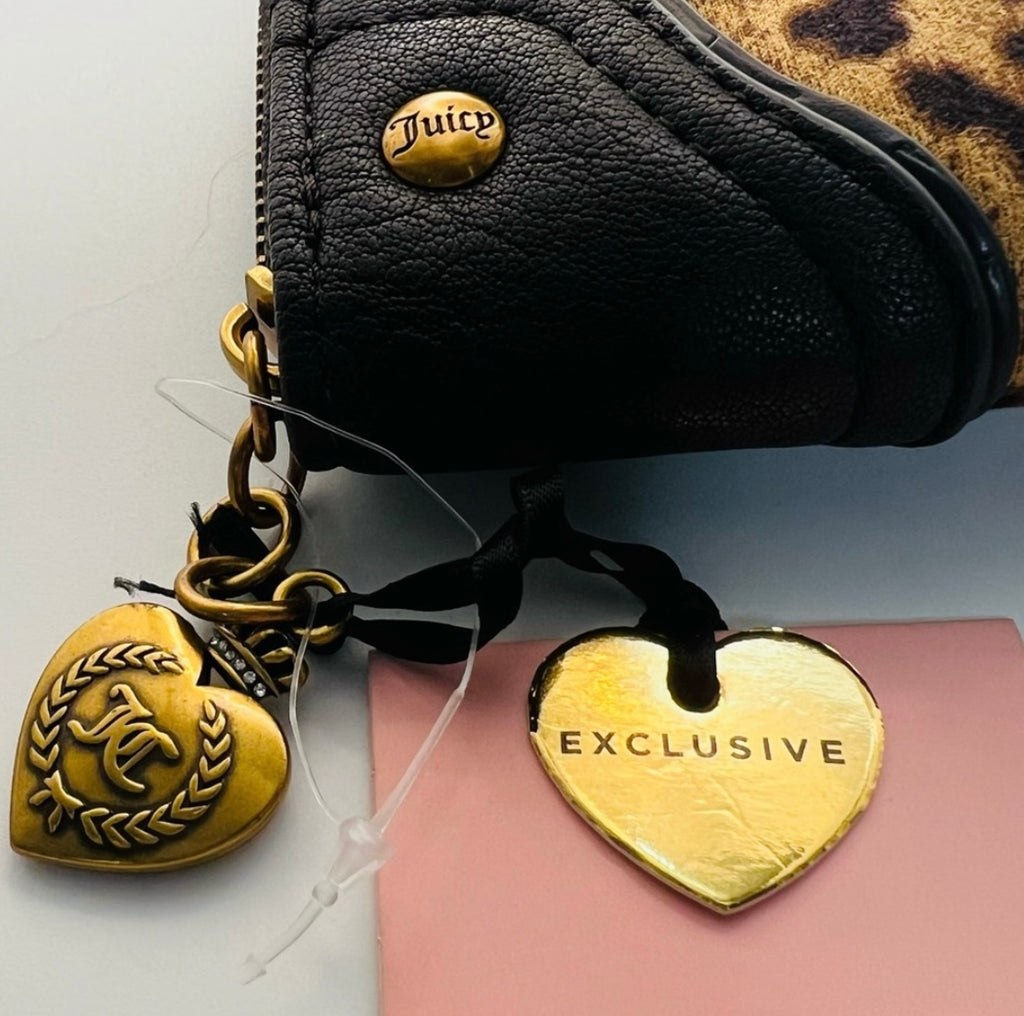 Juicy Couture Romance Gusset Single Zip Around Wallet