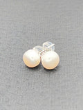 Freshwater Pearl Stud Earrings in Sterling Silver