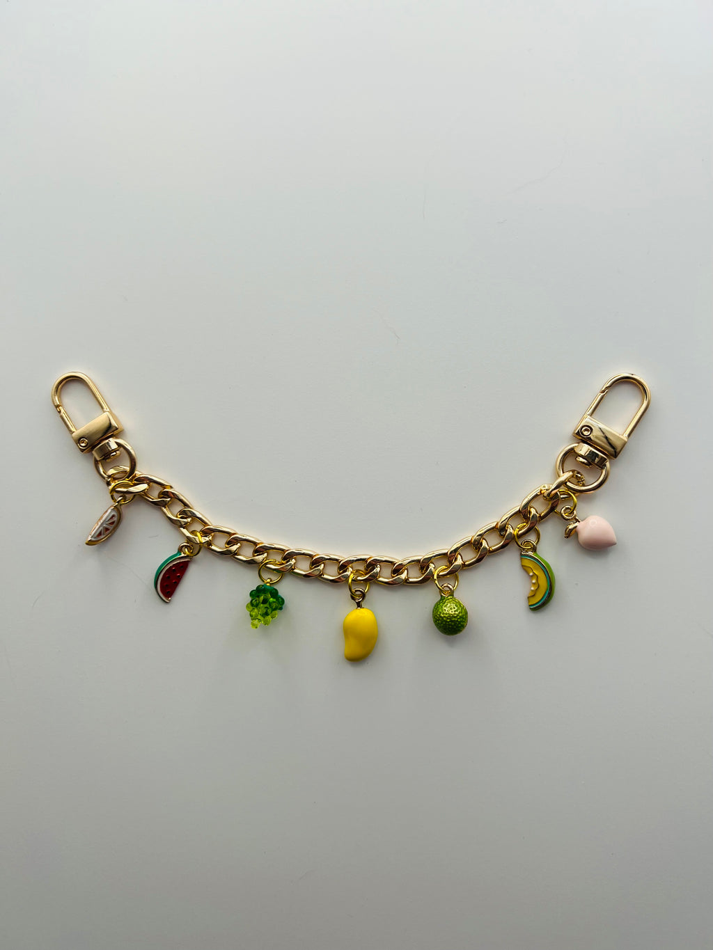 Handbag Chain with Fruit Charms