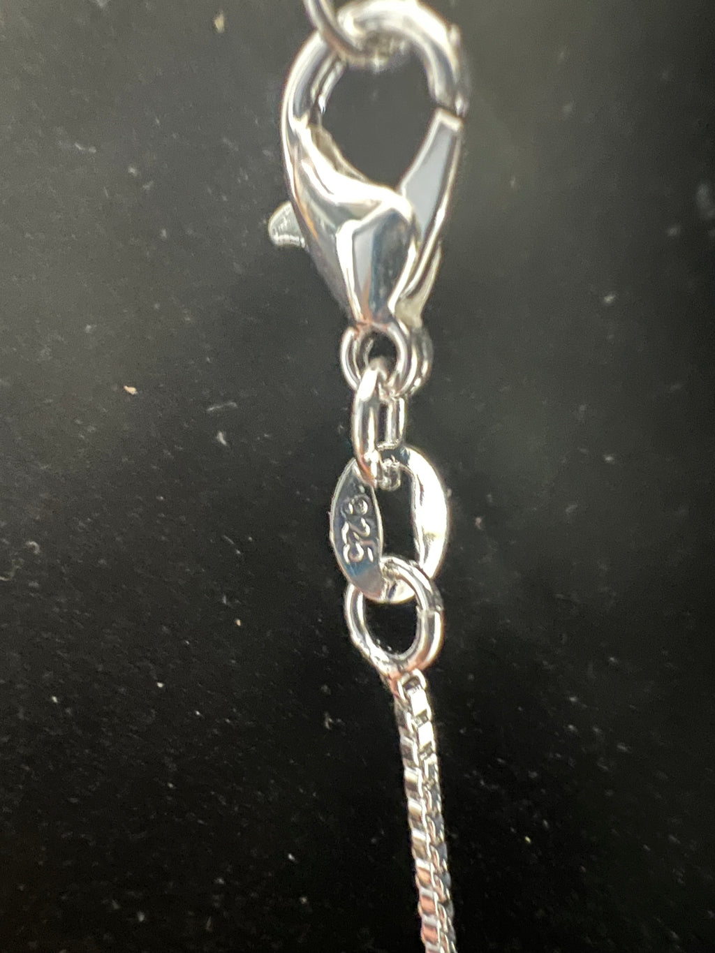 Genuine Russian Thulite Sterling Silver Necklace