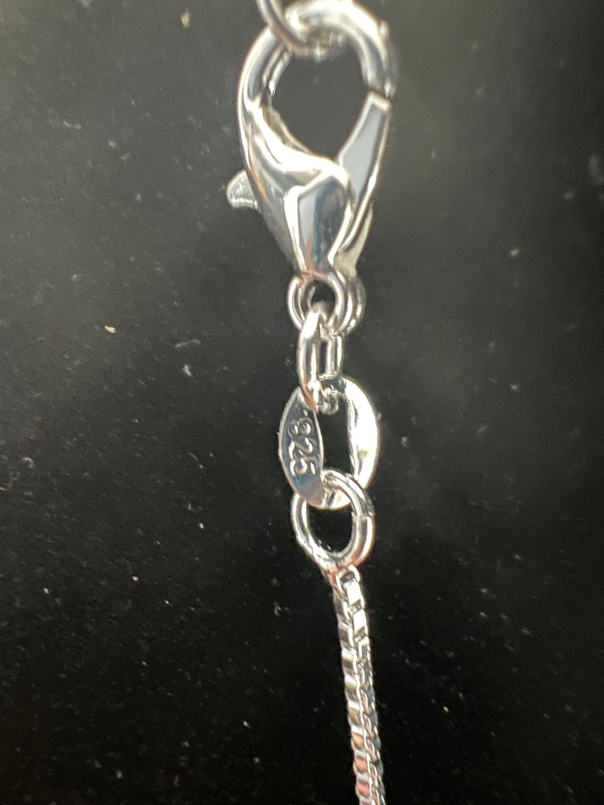 Genuine Russian Thulite Sterling Silver Necklace